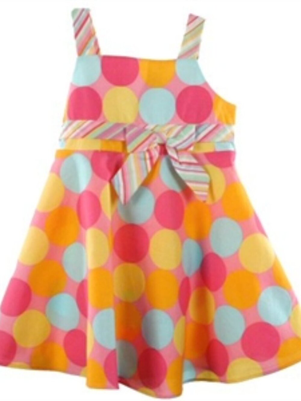 Toddler Girl's Polka-Dot Party Dress